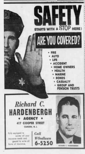 Advertisement, Richard C. Hardenbergh Agency (1963)